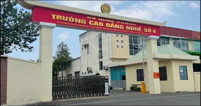 Trường Cao Đẳng Nghề Số 8 tại Đồng Nai