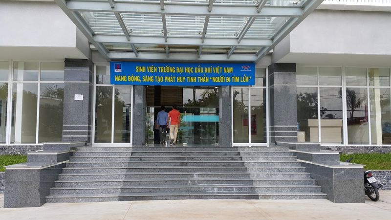 Cơ sở vật chất trường Đại học Dầu khí Việt Nam