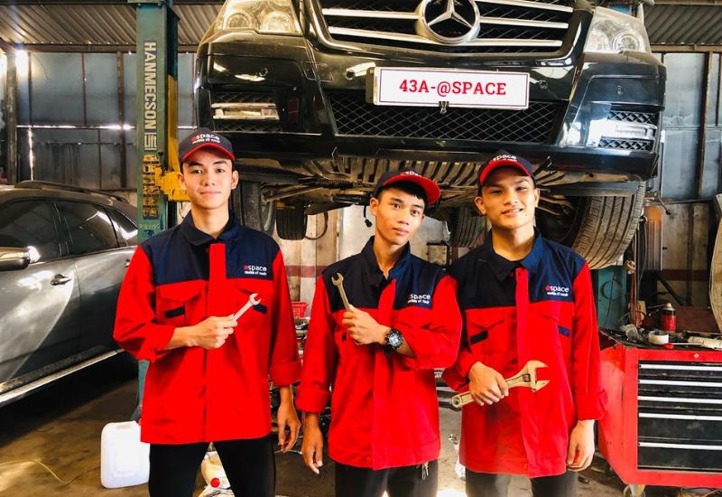 Sinh viên trường cao đẳng thực hành Ispace thuộc top trường cao đẳng công nghệ ô tô Đà Nẵng chất lượng