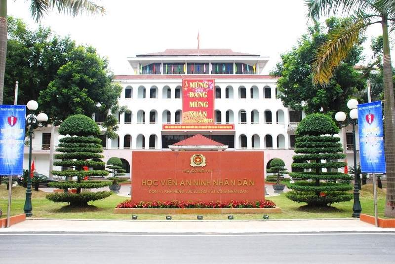 Học viện An ninh Nhân dân nằm trong top 20 trường đại học tốt nhất Hà Nội về chất lượng đào tạo