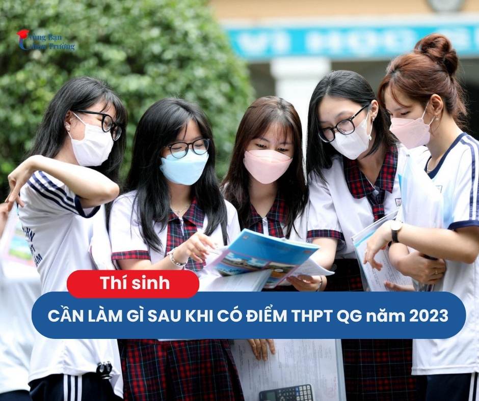 Sau khi có điểm