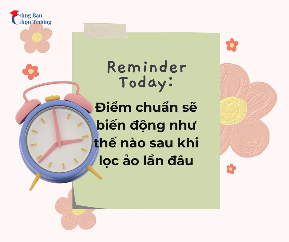 Điểm chuẩn sẽ biến động như thế nào sau khi lọc ảo lần đầu