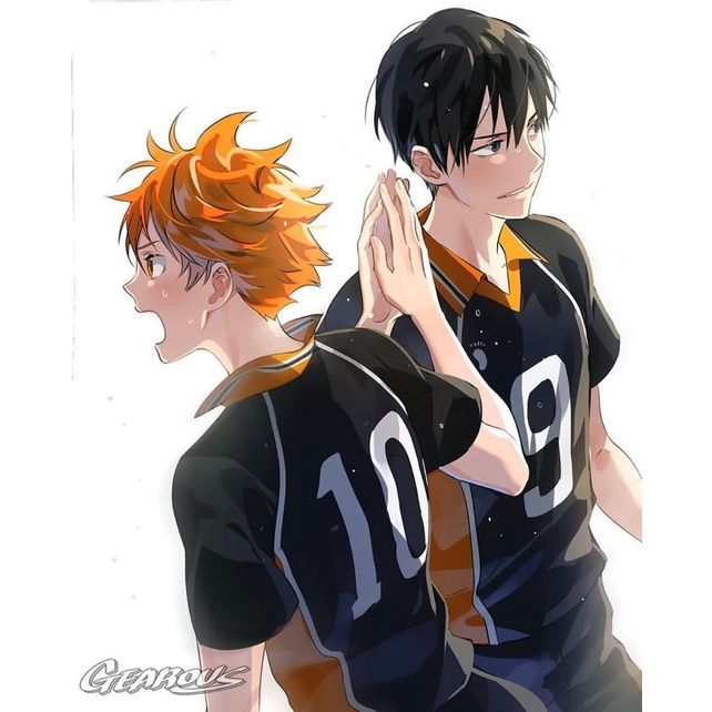 combo 3-6 poster ảnh anime haikyuu nhiều mẫu /trang dán ...