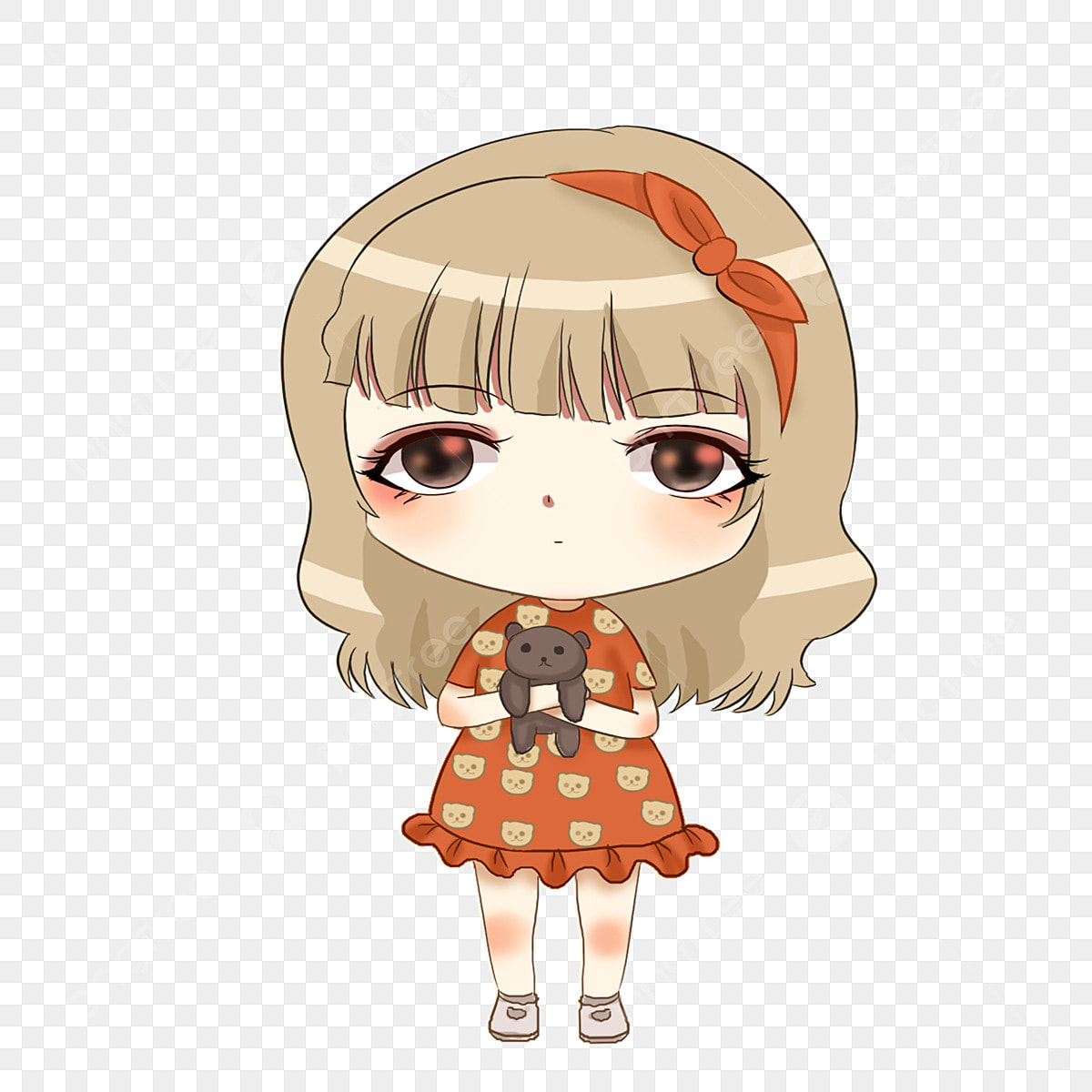 Anime Character Avatar PNG Transparent, Anime Girl Avatar ...