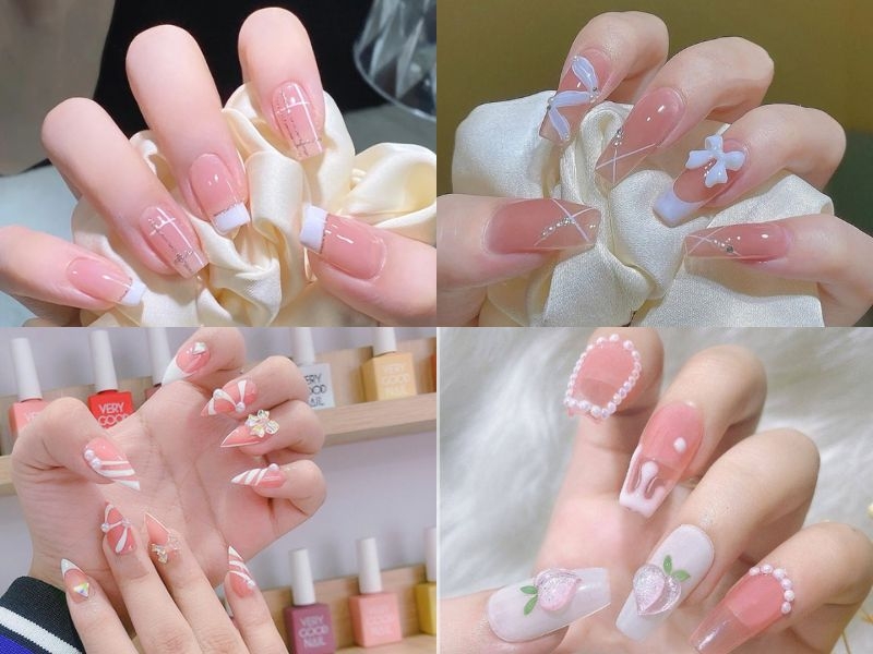 Top 15+ Mẫu Nail Màu Hồng Đẹp Nhẹ Nhàng Cuốn Hút