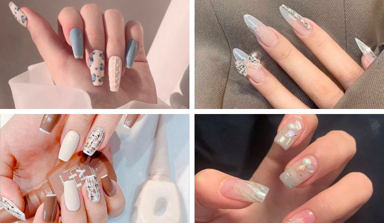 100+ mẫu móng tay đẹp mẫu nail đẹp, màu nail hot trend 2024