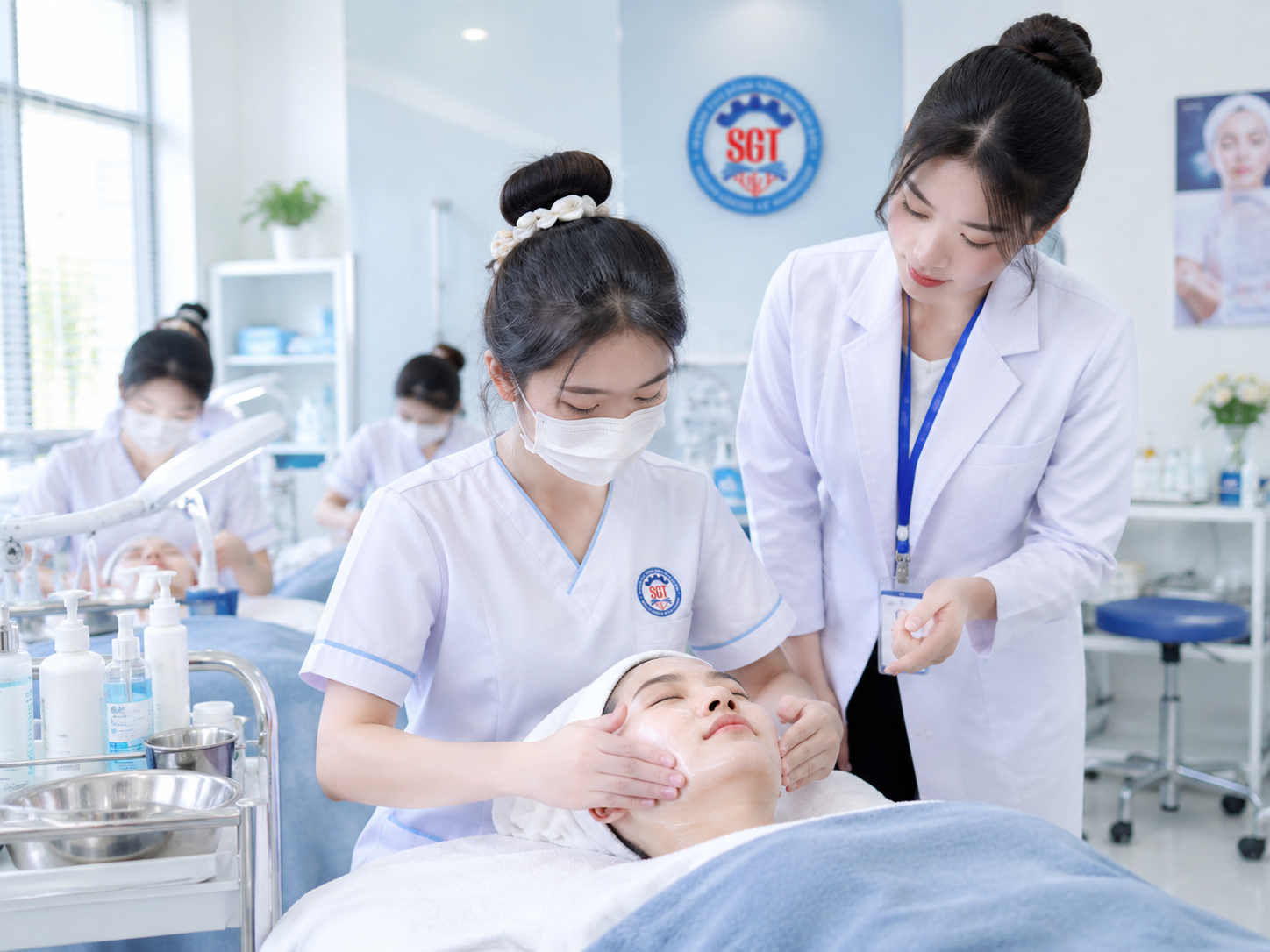 Ngành chăm sóc sắc đẹp tại trường SGT