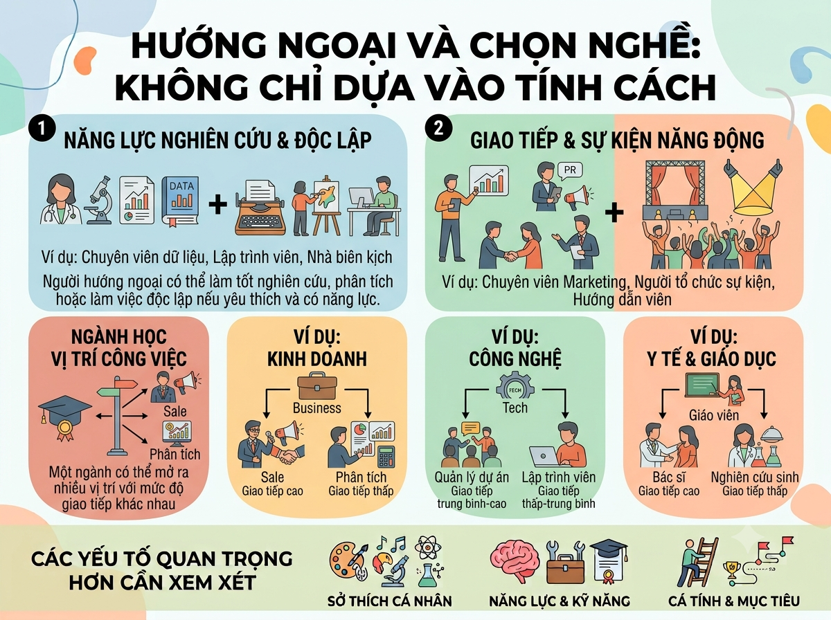 Lụa chọn ngành nghề phù hợp bản thân 