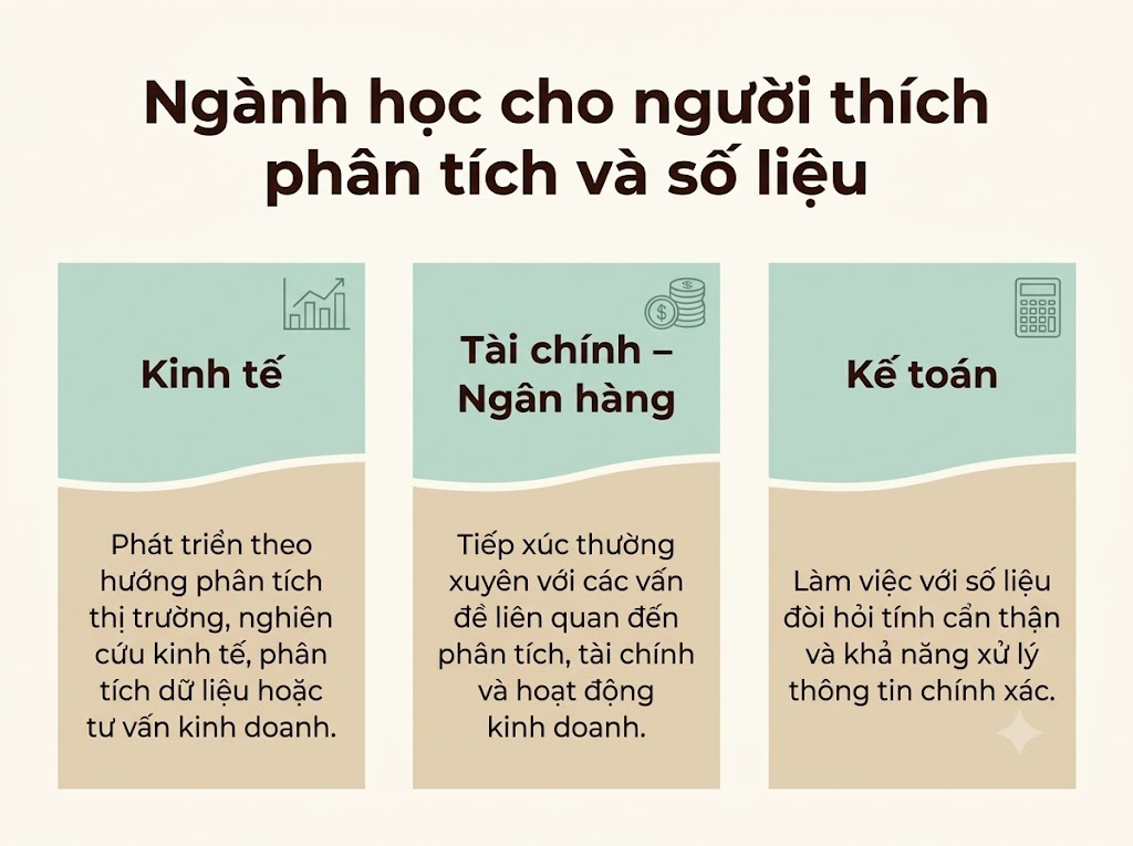 Định hướng những ngành nghề thuộc lĩnh vực kinh tế